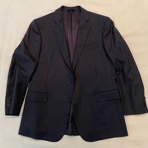 40/30 pants, 43 R - Brooks Brothers Navy Pinstripe Suit